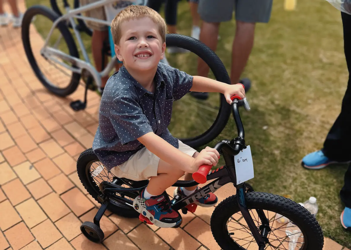 Two Wheelers for Tommy
